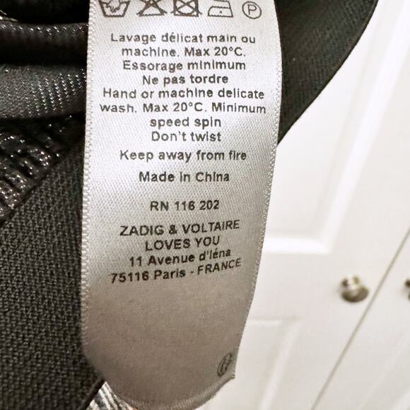 ZADIG & VOLTAIRE Joyce Lurex Skirt - Picture 11 of 11